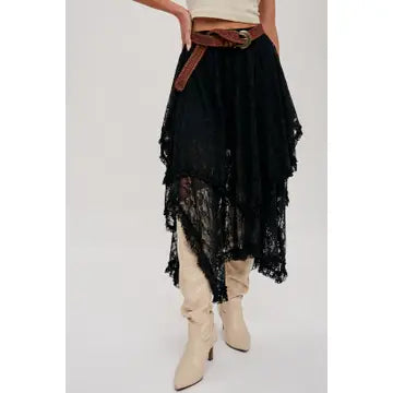 Lacey Tiered Skirt