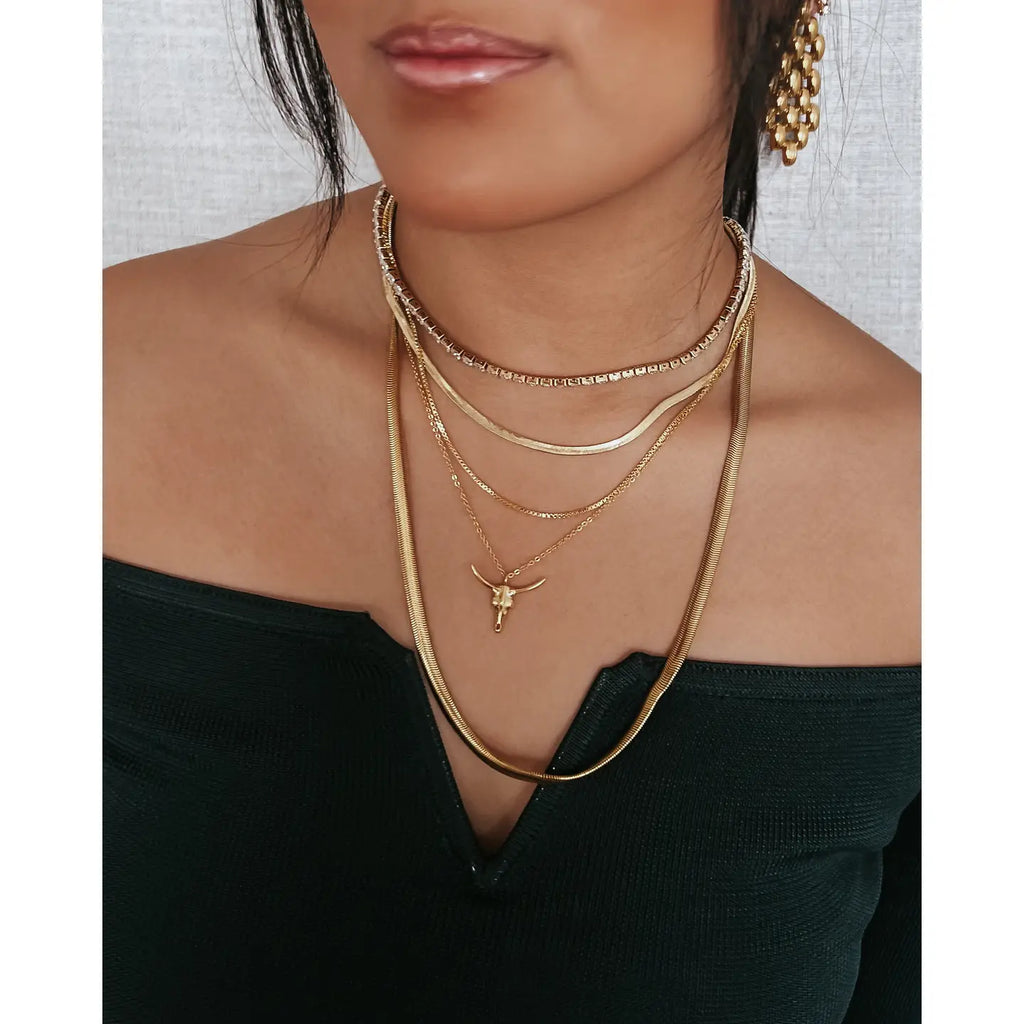 Wilder Bull Necklace