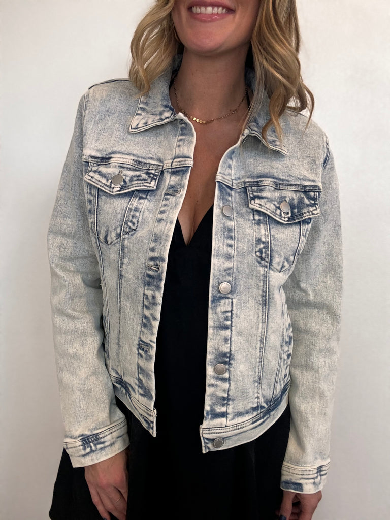 Classic Lightwash Denim Jacket