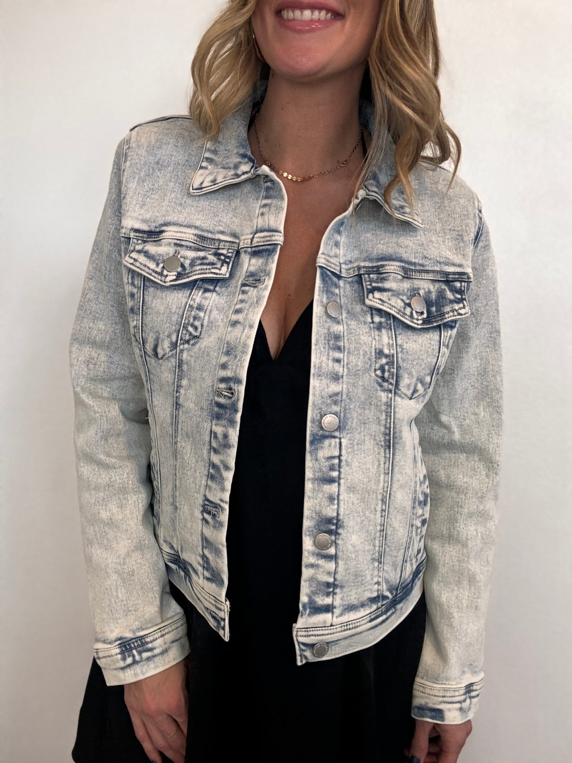 Classic Lightwash Denim Jacket