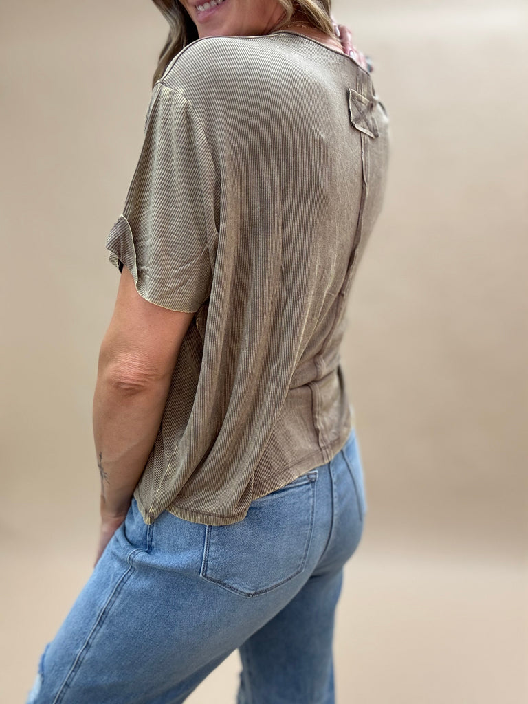 Favorite Ribbed Slouchy Tee