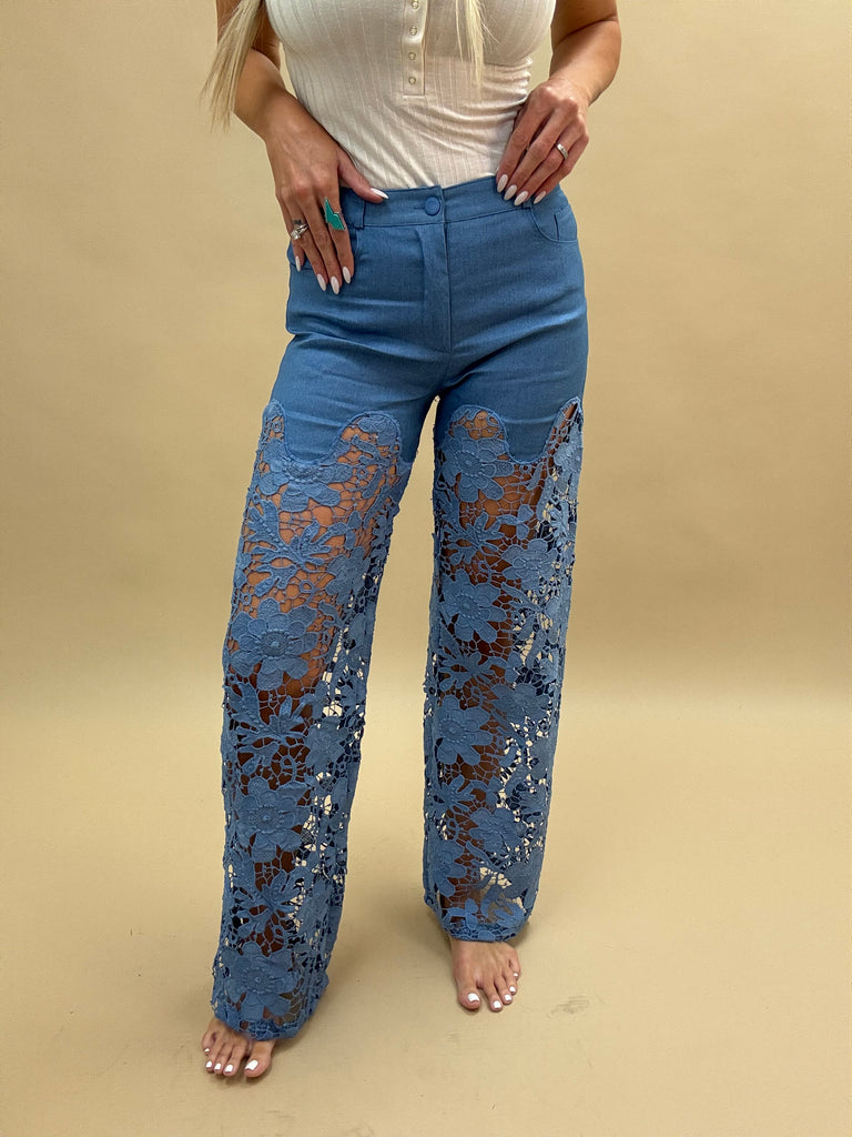 Mona Lace Trousers