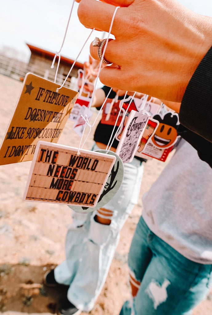 More Cowboys Air Freshener