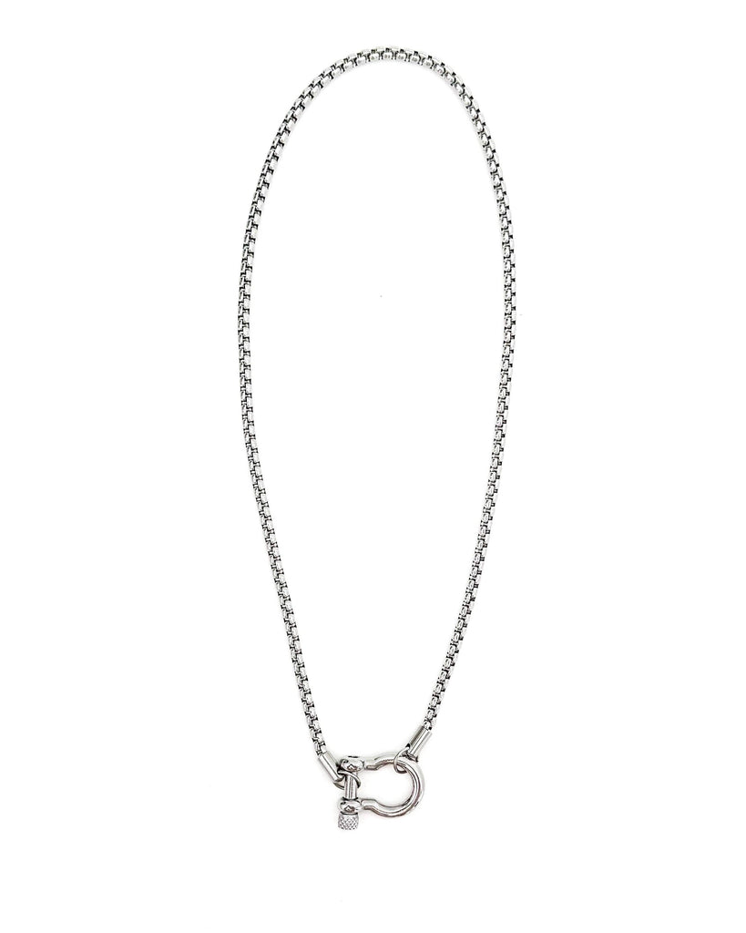 Jerra Screw Toggle Necklace