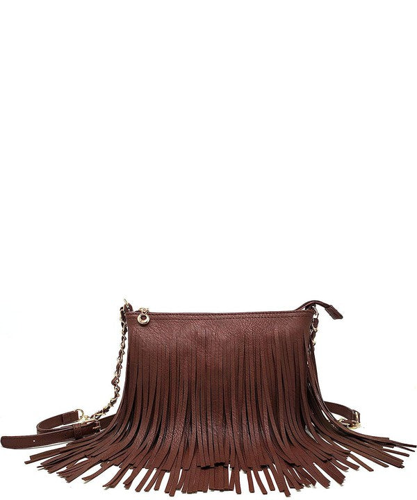 Fringe Crossbody
