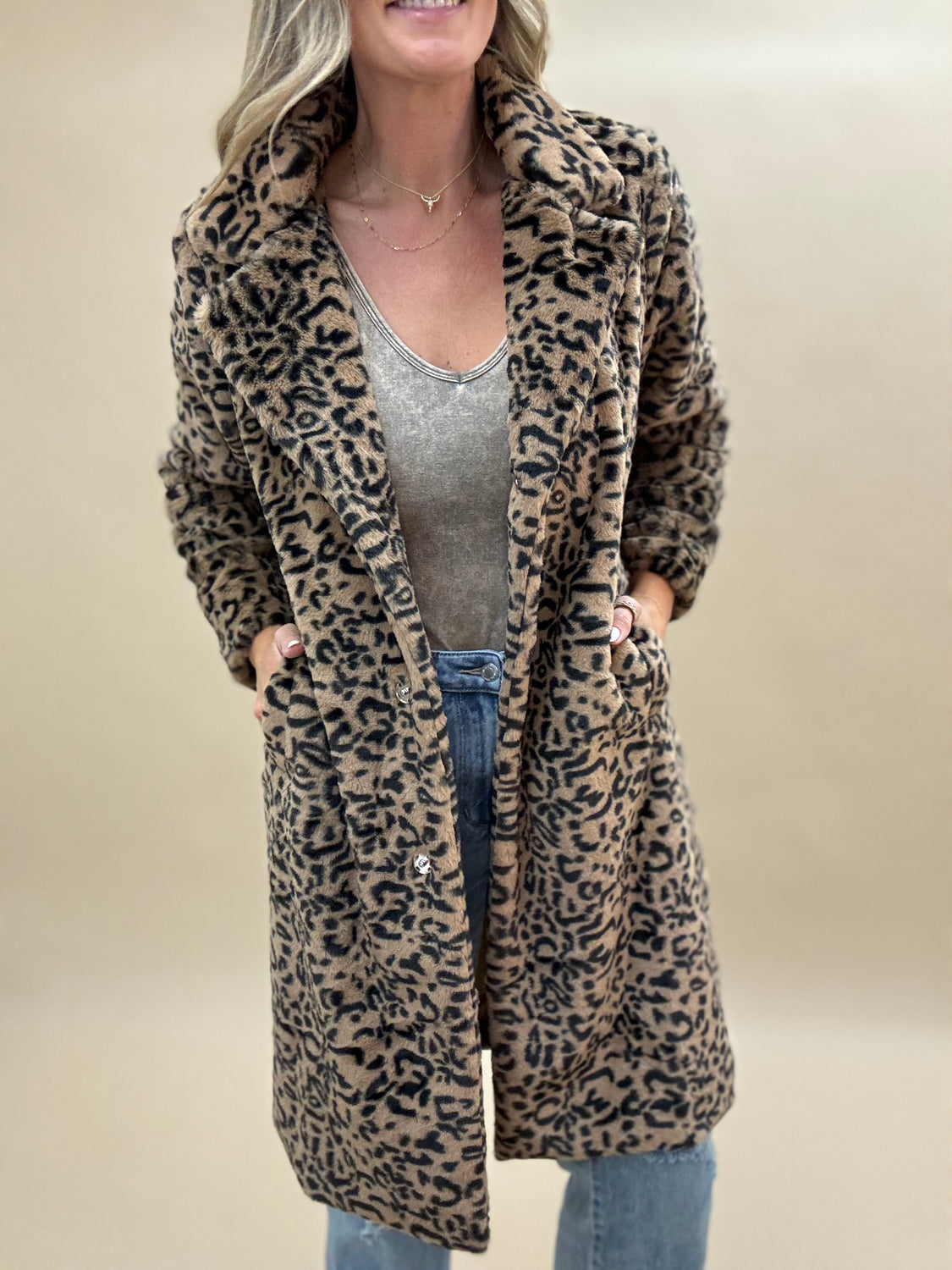 Beth Faux Fur Overcoat