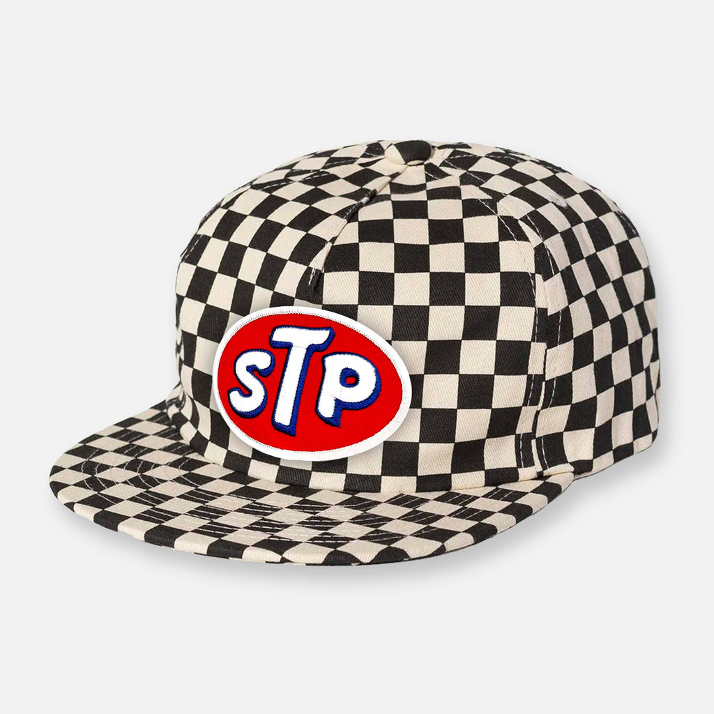 Checker Pit Crew Marbrol Hat