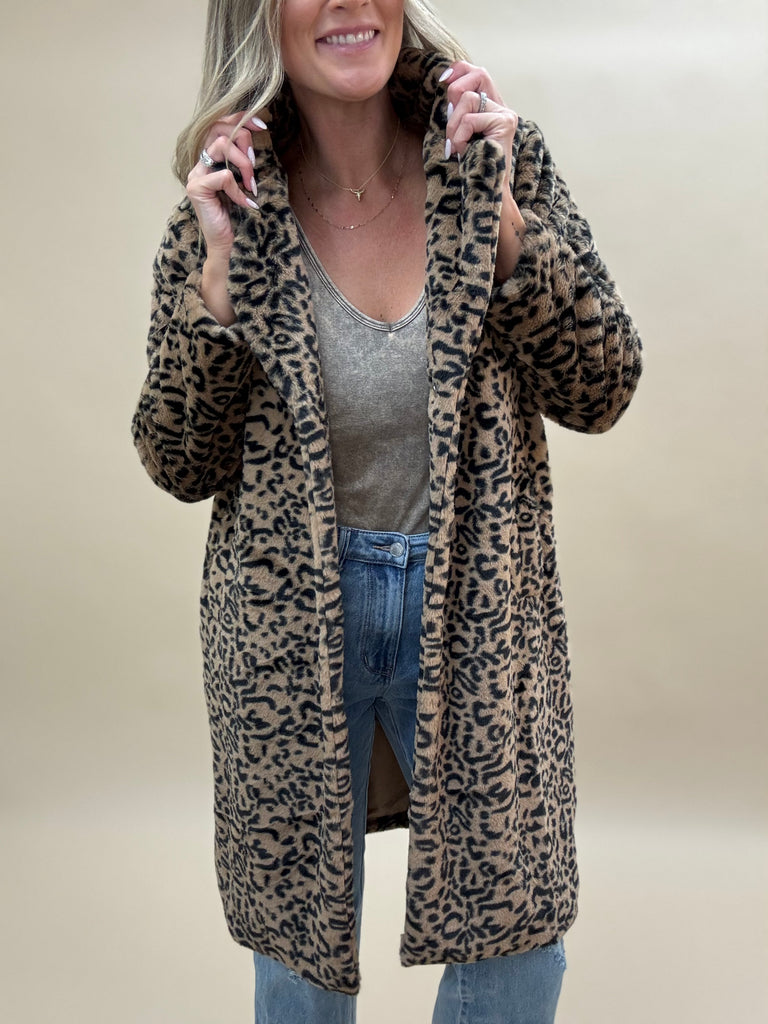 Beth Faux Fur Overcoat