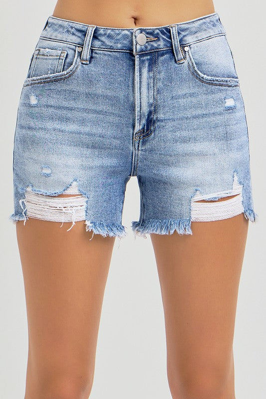 Sunday Light Wash Risen Shorts