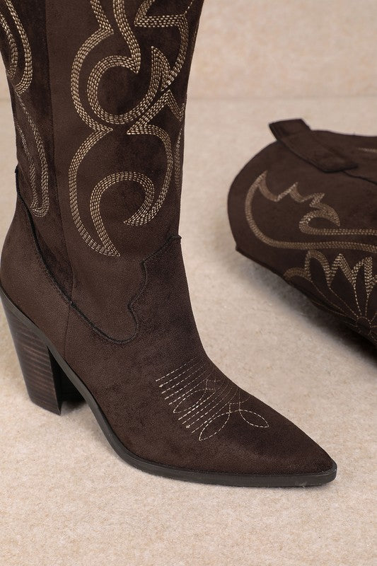 Madison Ultra High Cowboy Boot