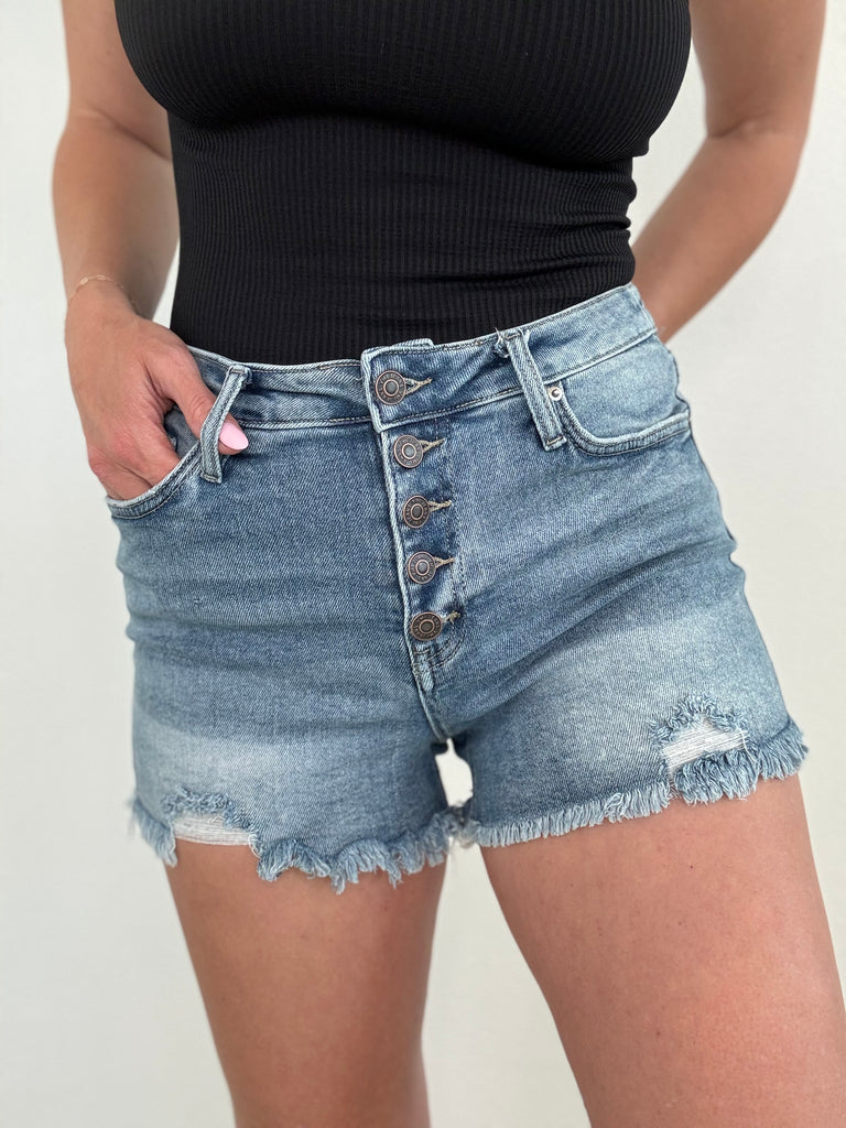 Lexi Button Fly Shorts