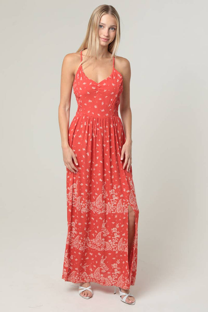 Embers Paisley Maxi Dress