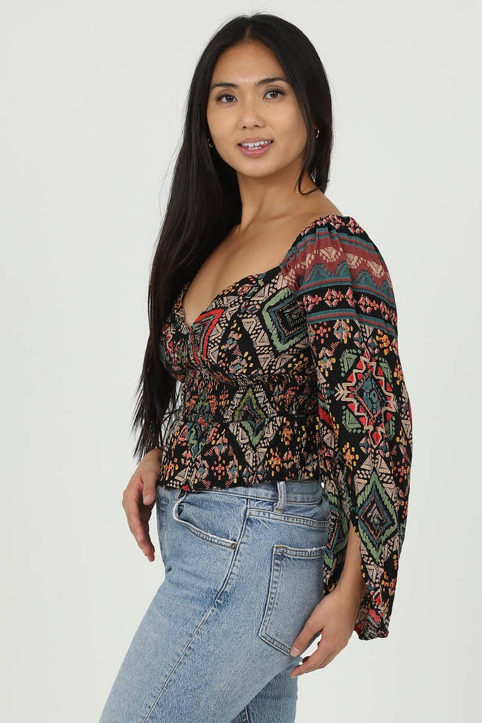 Tulip Tie Back Top