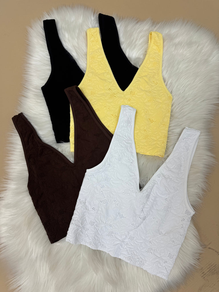 Lace V-Neck Tank