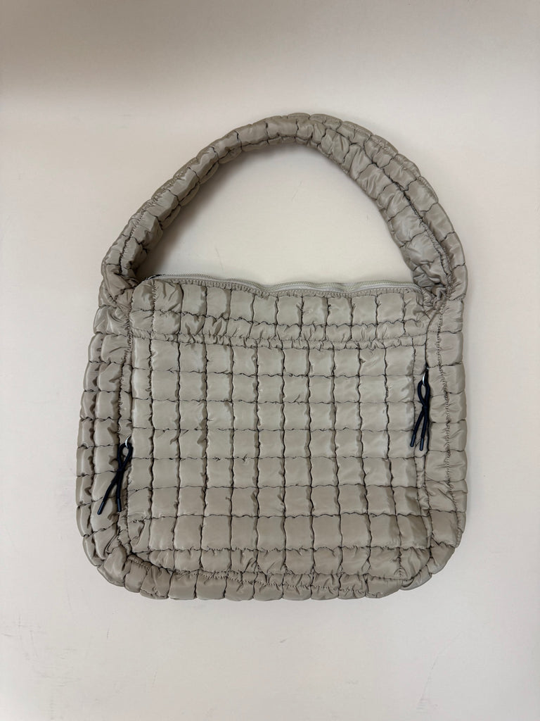 Quilted Carryall Crossbody Bag