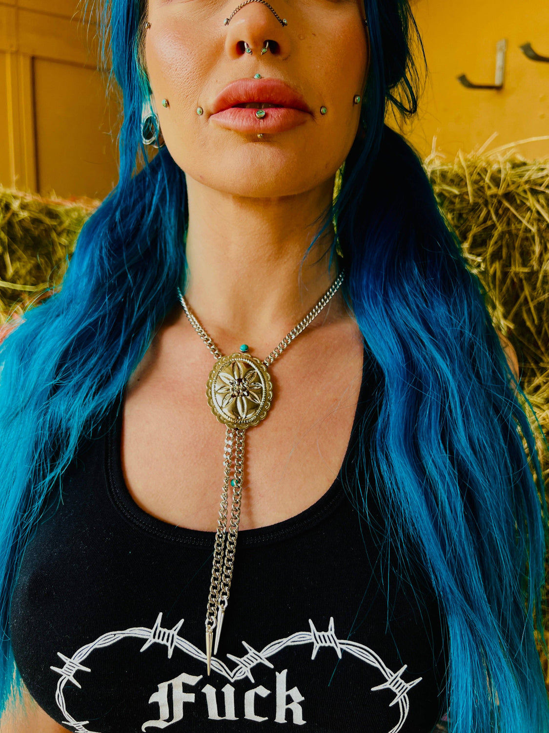 Outlaw Concho Necklace