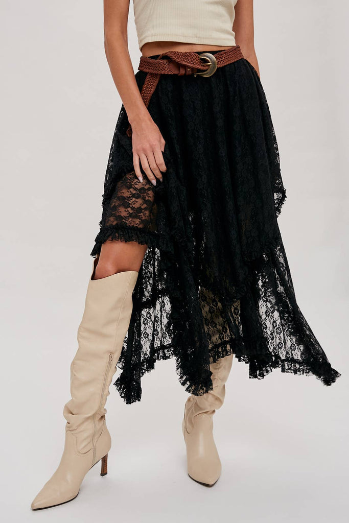 Lacey Tiered Skirt