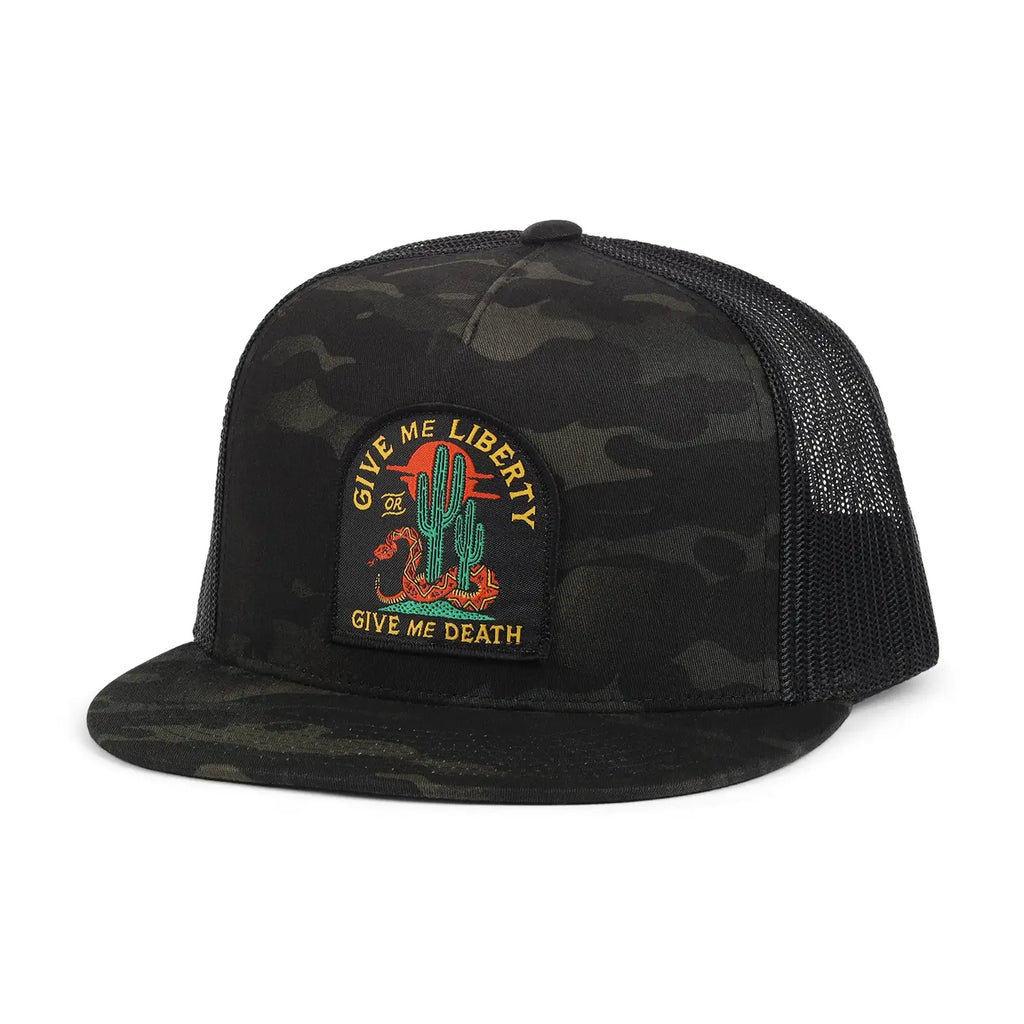 Liberty or Death Brown Camo Hat