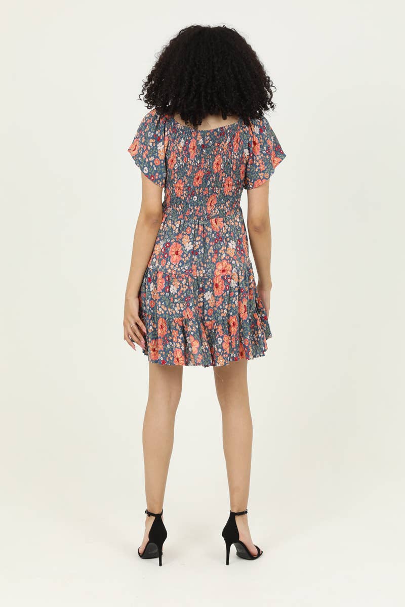 Blossom Floral Mini Dress