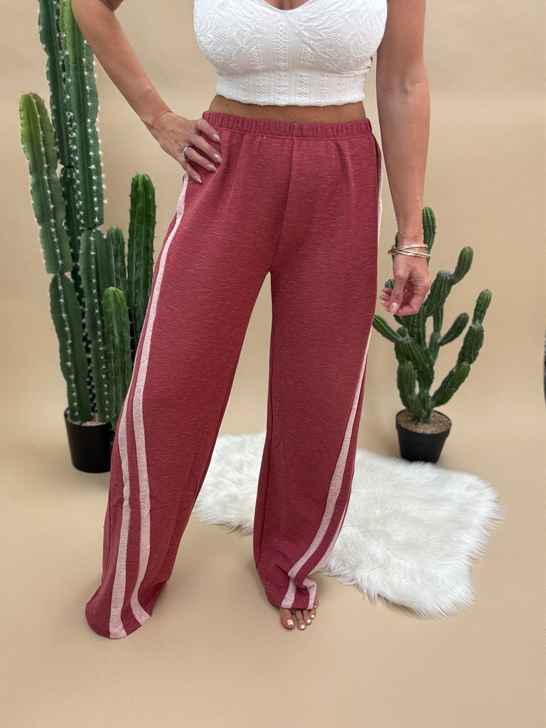 Truly Rust Wide Leg Pants