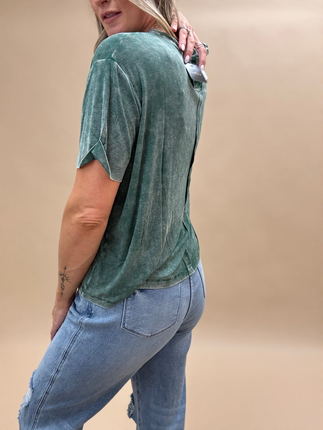 Favorite Ribbed Slouchy Tee