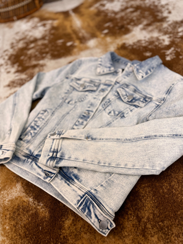 Classic Lightwash Denim Jacket
