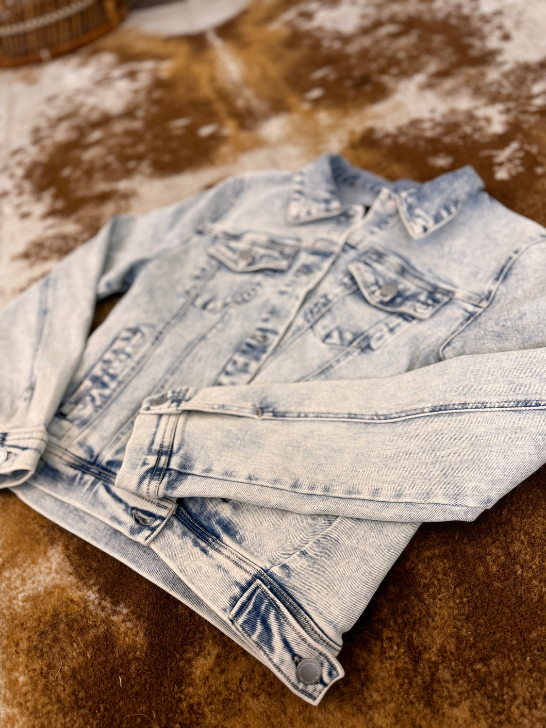 Classic Lightwash Denim Jacket