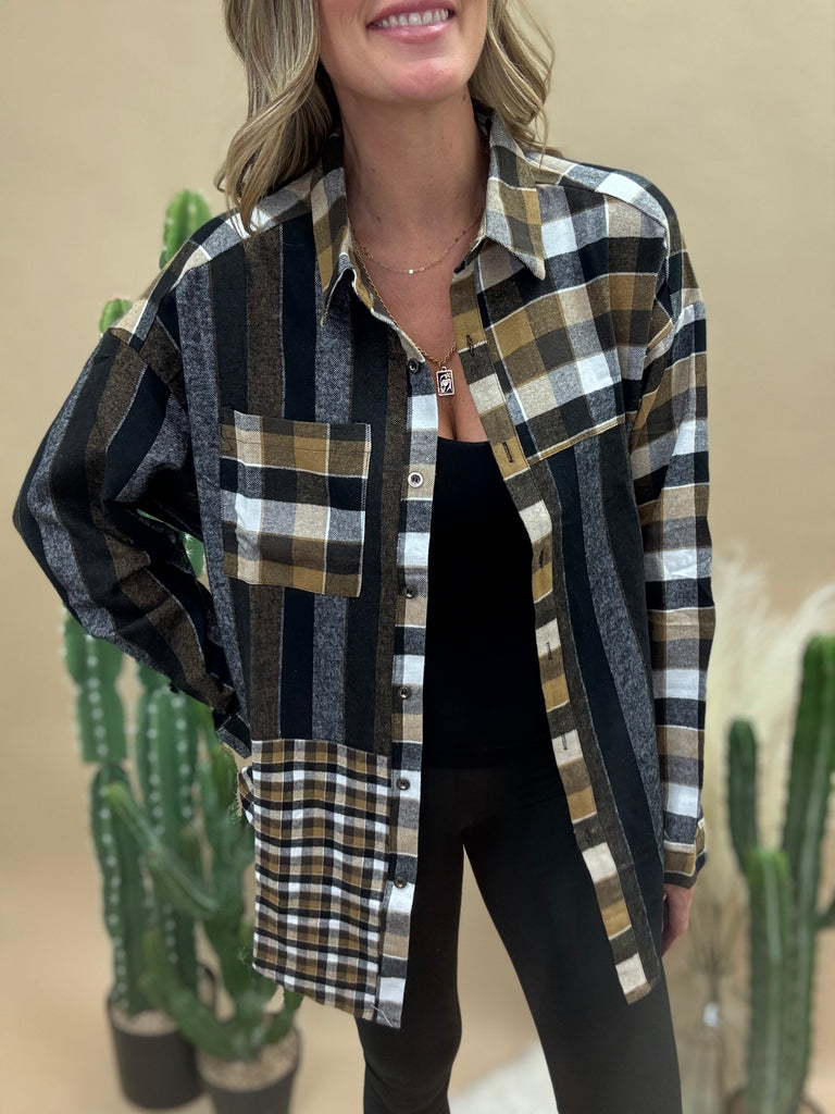 Lena Plaid Flannel