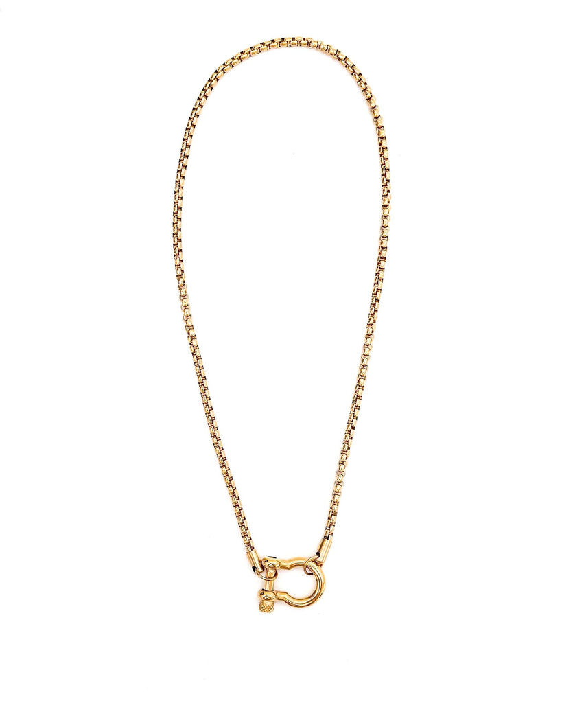 Jerra Screw Toggle Necklace