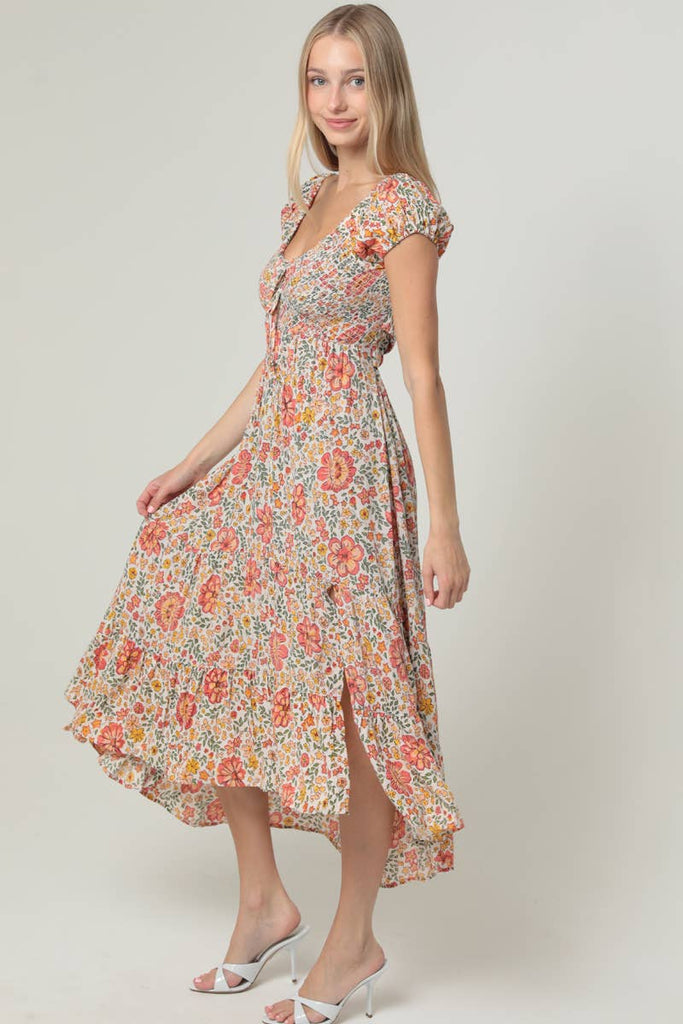 Gardena Cap Sleeve Dress