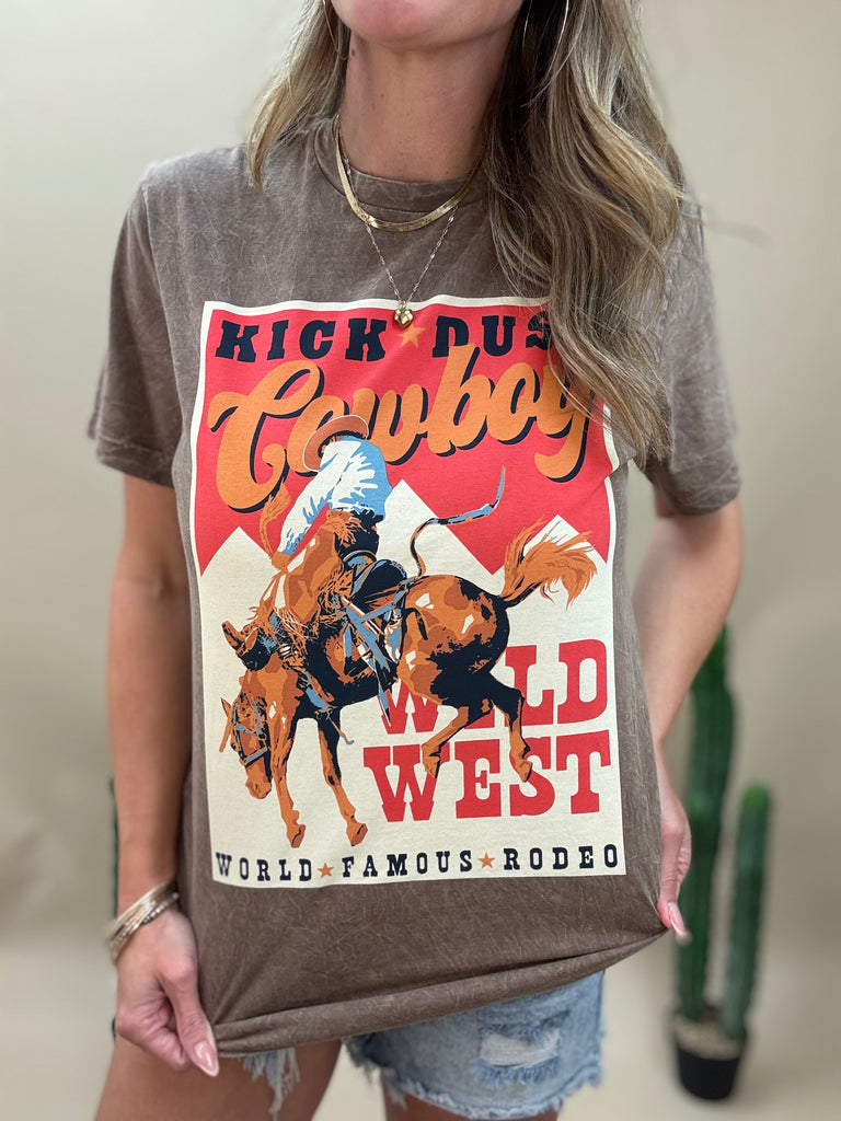 Kick Dust Cowboy Tee