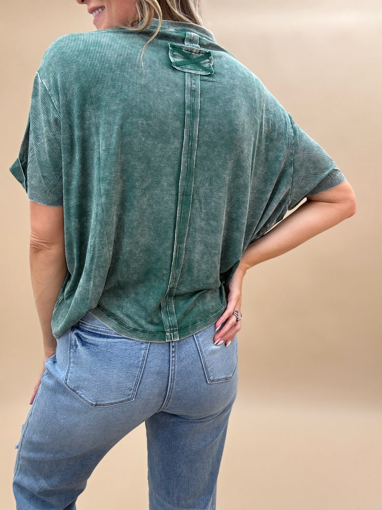 Favorite Ribbed Slouchy Tee