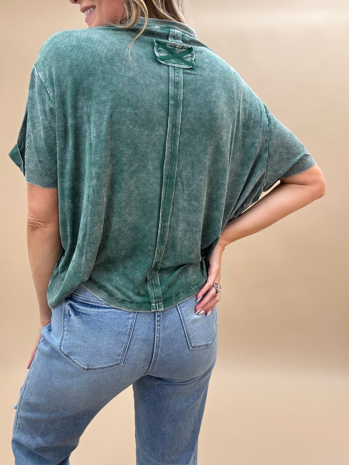 Favorite Ribbed Slouchy Tee