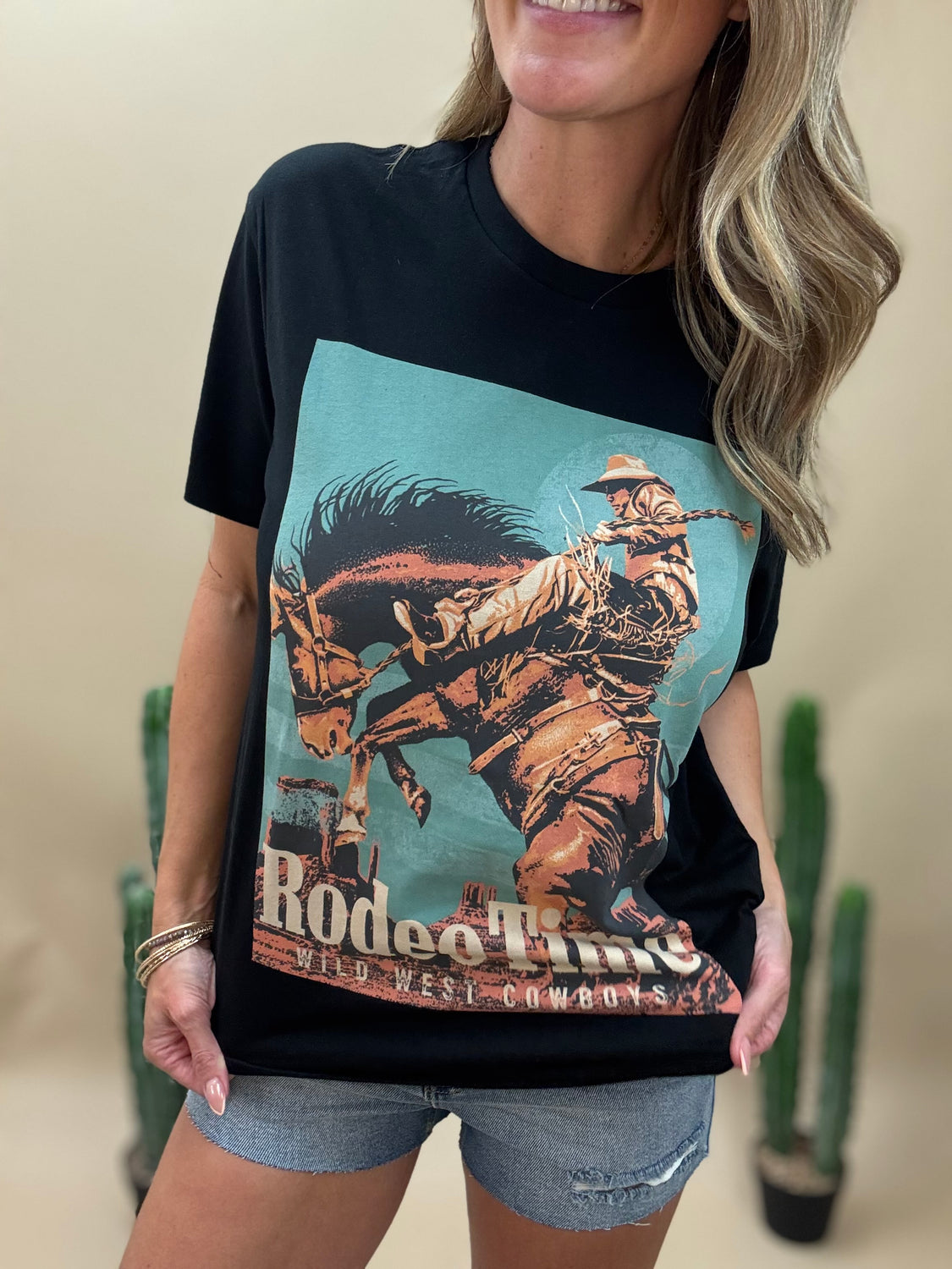Rodeo Time Graphic T-Shirt