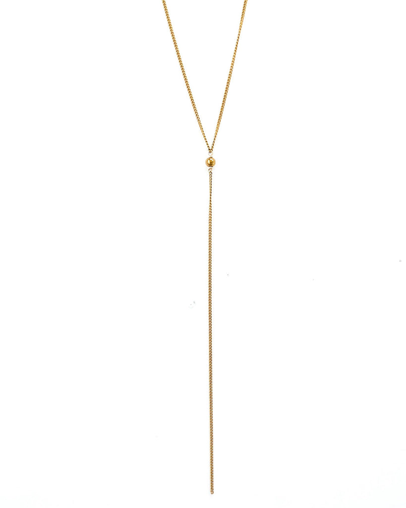 Sahara Dainty Lariat Necklace