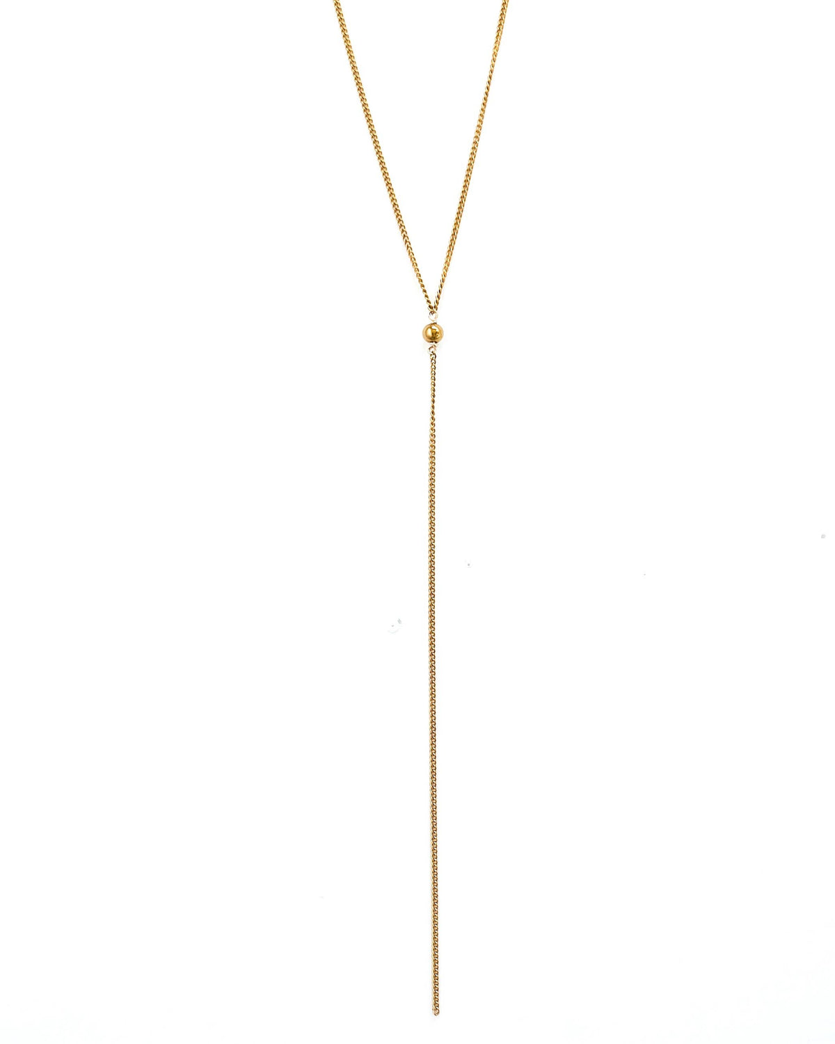 Sahara Dainty Lariat Necklace