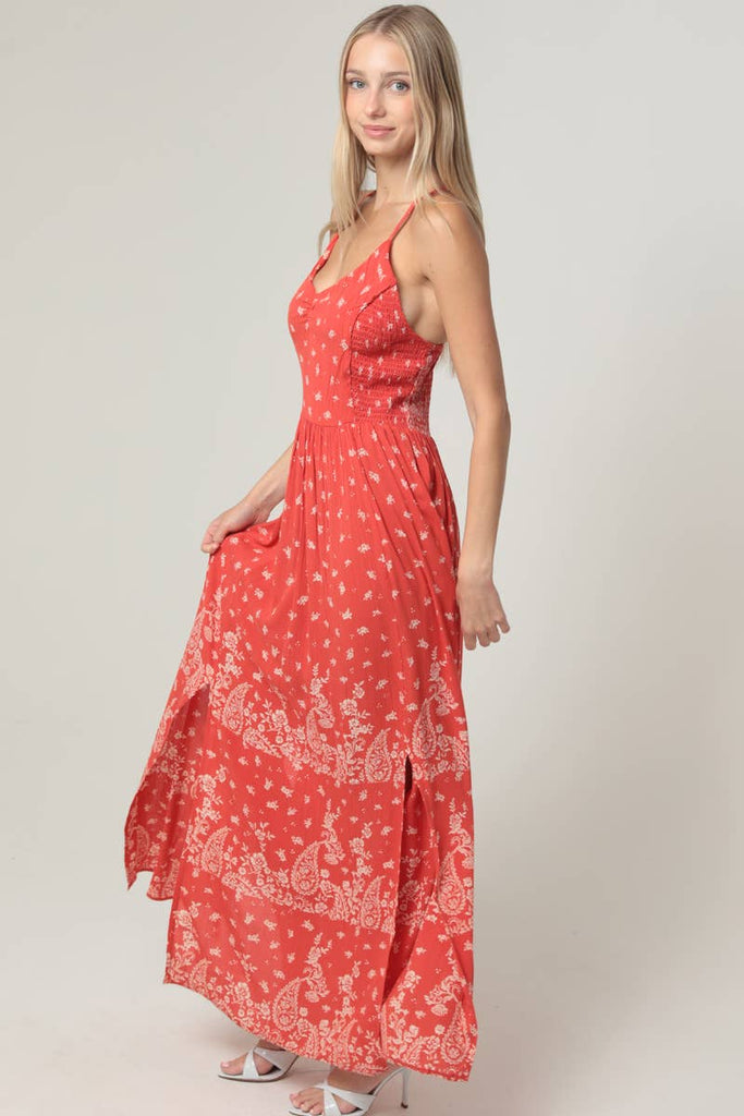 Embers Paisley Maxi Dress