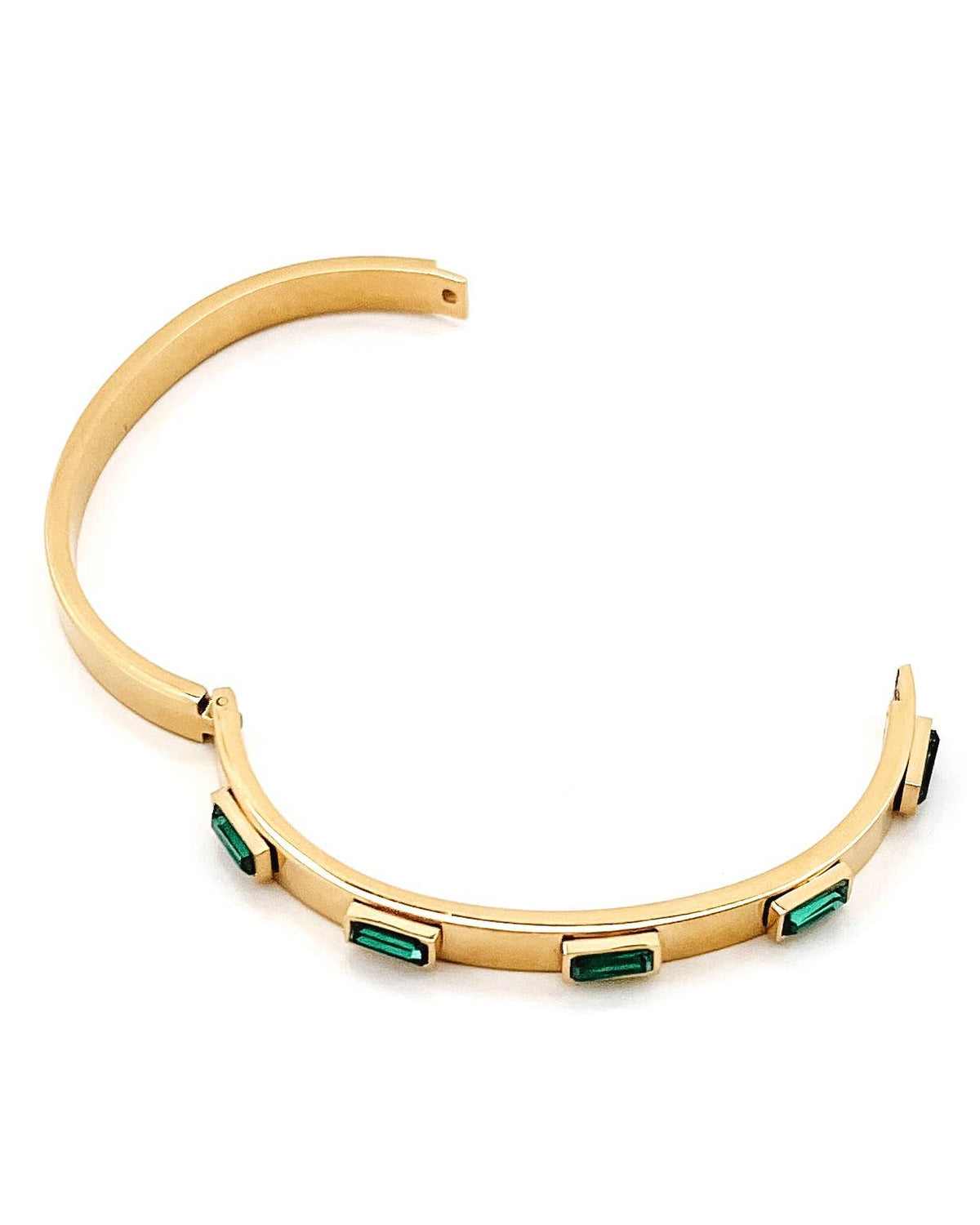 Belinda Gold Jewel Bangle Bracelet