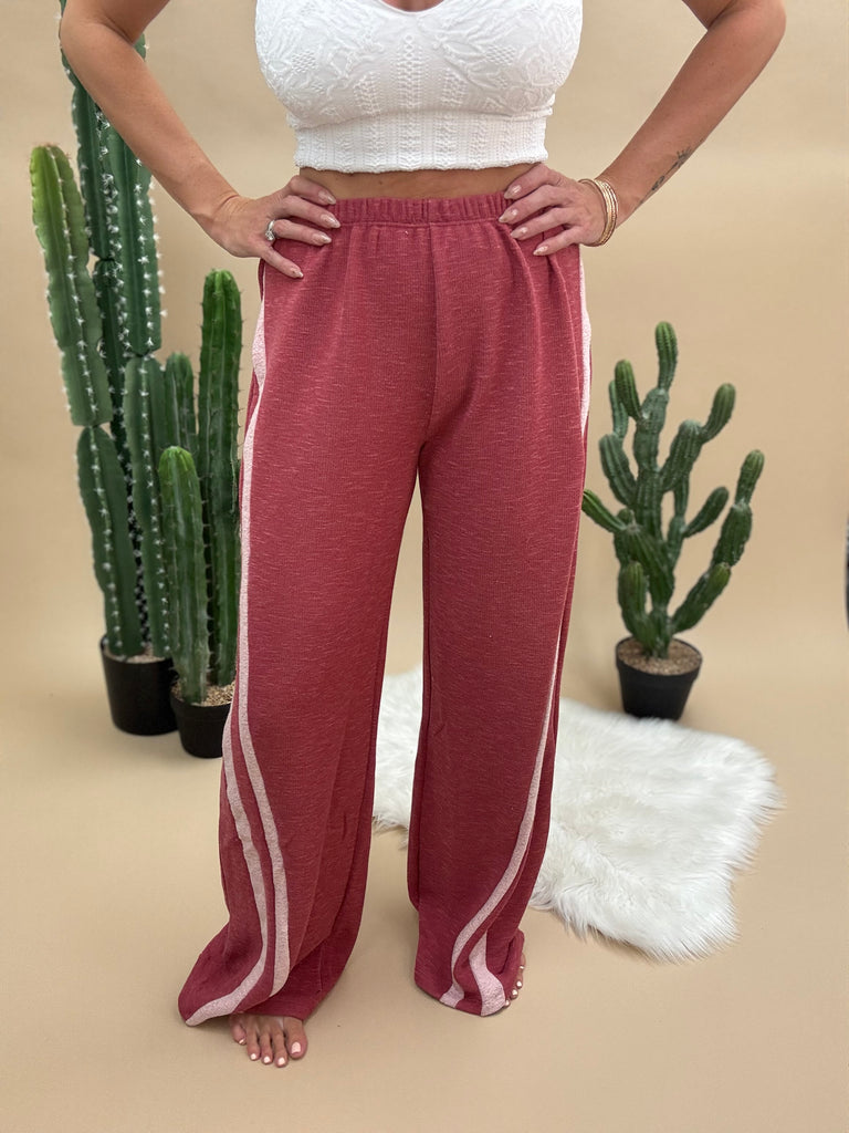 Truly Rust Wide Leg Pants