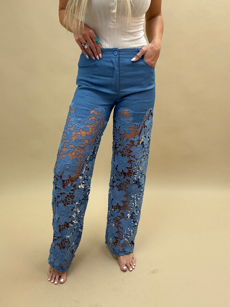 Mona Lace Trousers