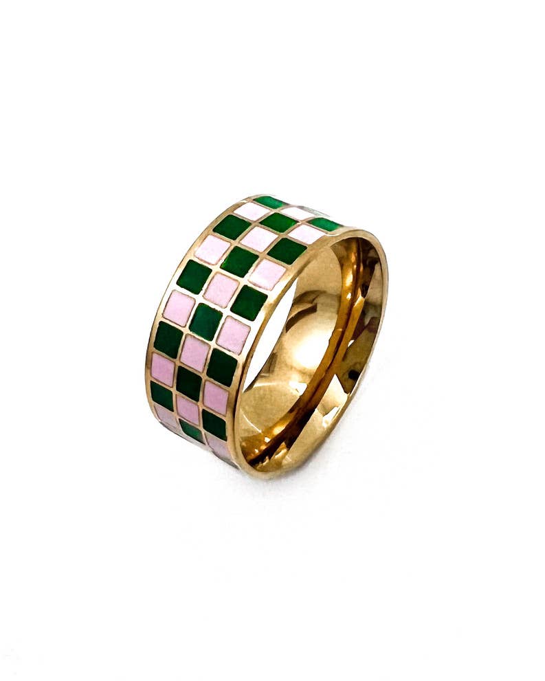 Rellery Checkerboard Ring