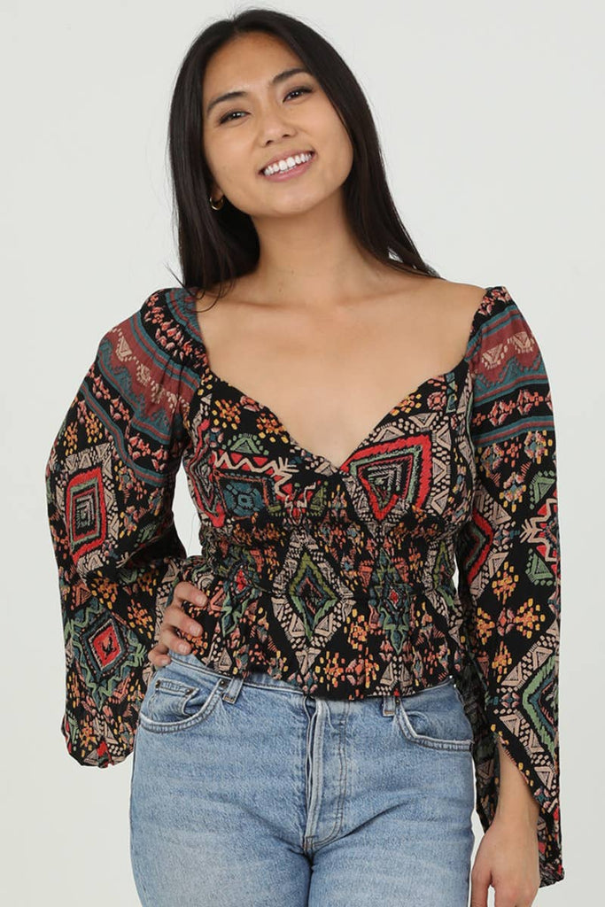 Tulip Tie Back Top