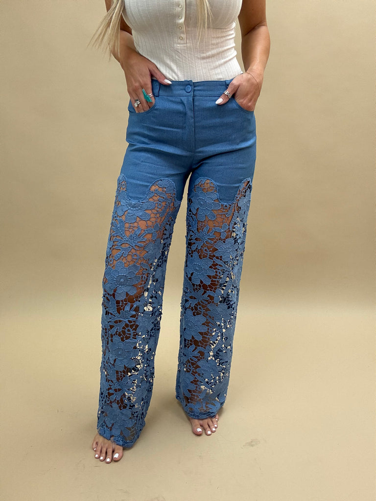 Mona Lace Trousers