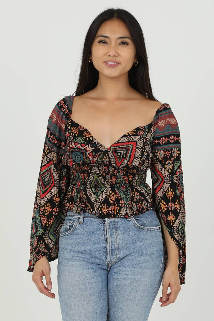 Tulip Tie Back Top