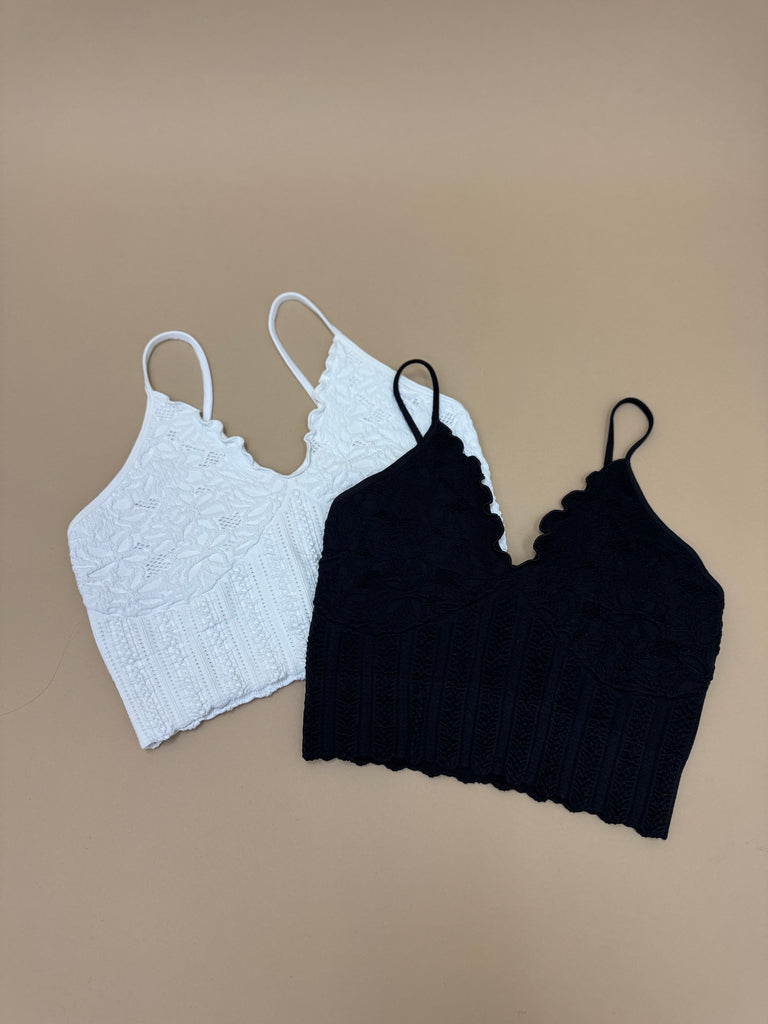 Lace Bralette Crop