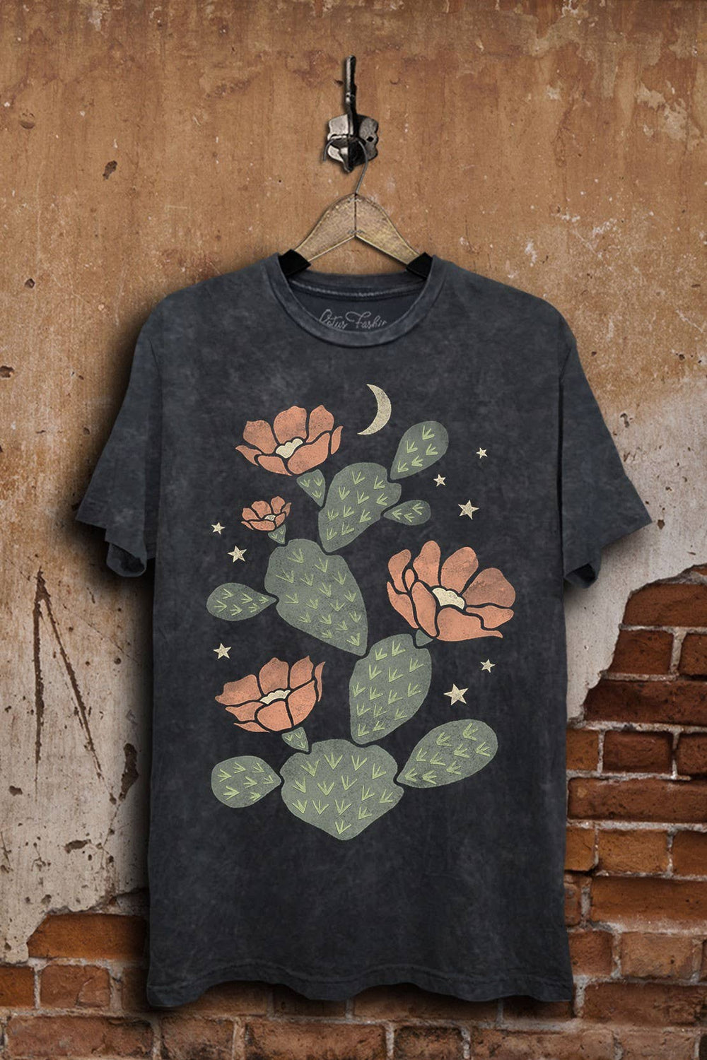 Cactus Flowers Graphic T-Shirt