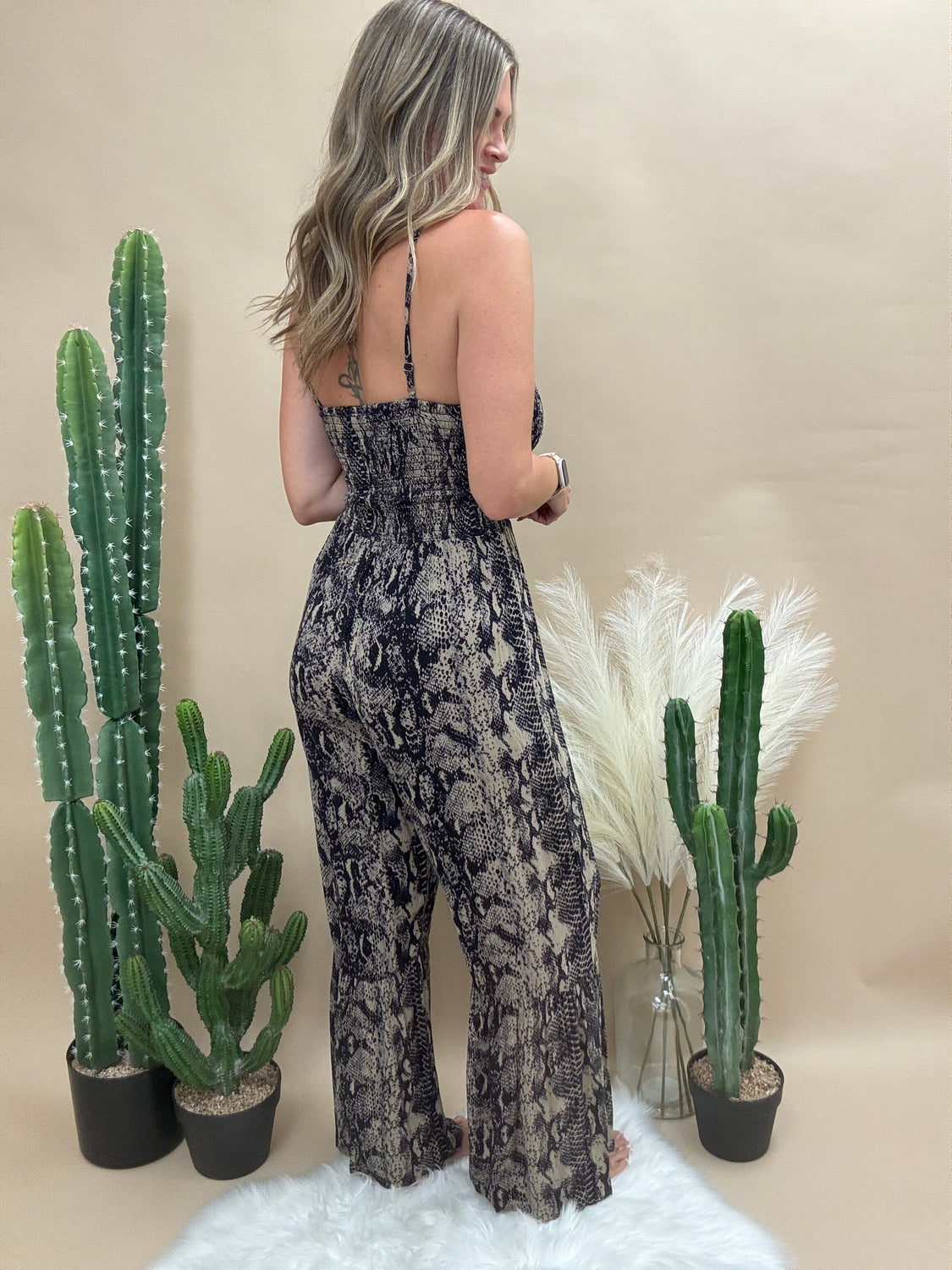 Snake Print Jumper