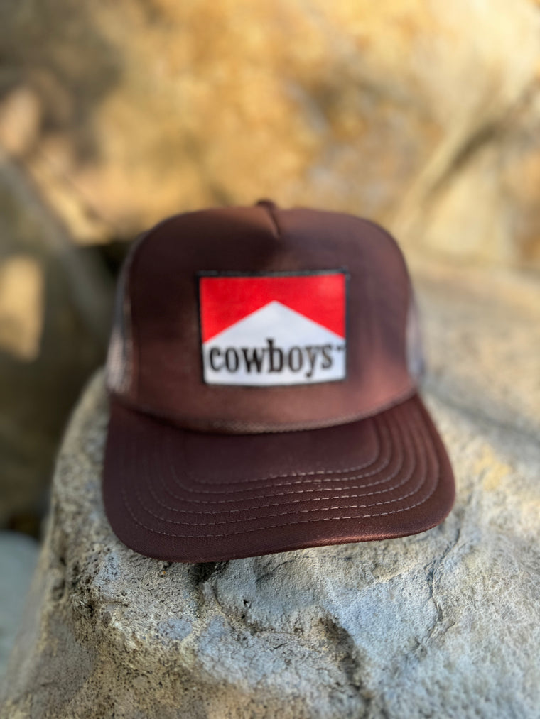 Cowboys Patch Trucker Hat