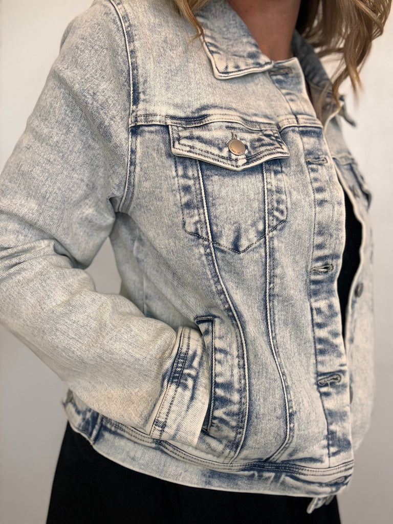 Classic Lightwash Denim Jacket