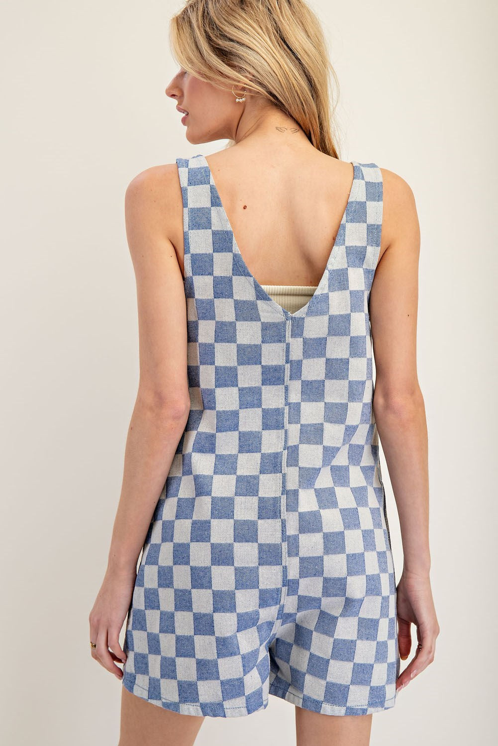 Checker Romper